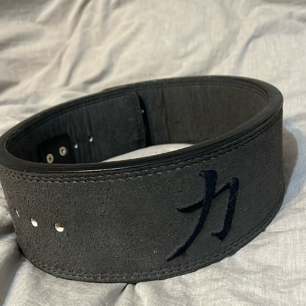STRENGTH SHOP 13MM LEVER BELT - IPF APPROVED - GREY